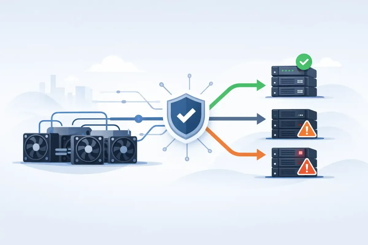 How to Configure Miner Failover Routing Safely