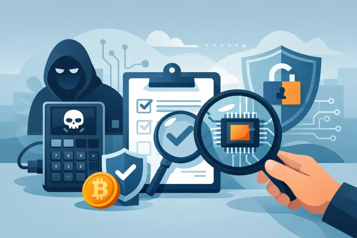 What the Coldcard Hack Teaches About Verifying, Not Trusting