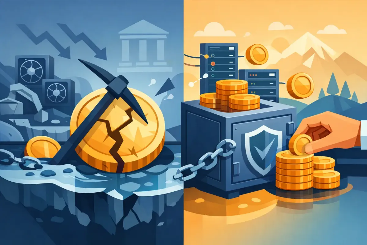 A Mining Pool's Bankruptcy Filing Exposes a Custody Myth