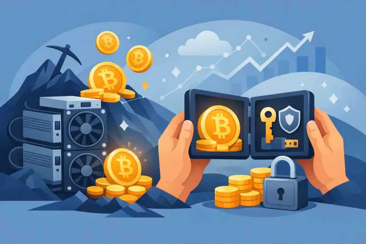 Mining Rewards Self Custody Guide for Bitcoin