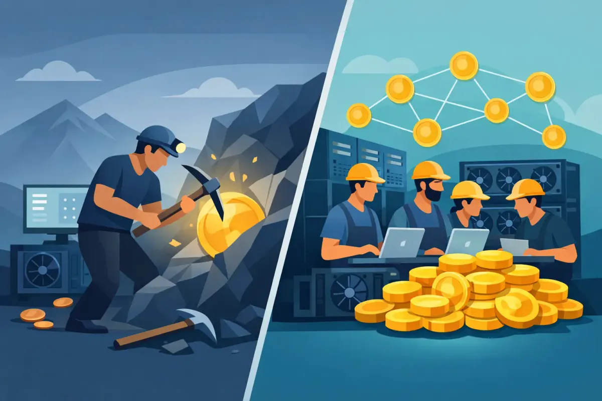 Solo Mining vs Pool Mining: Choose Your Risk