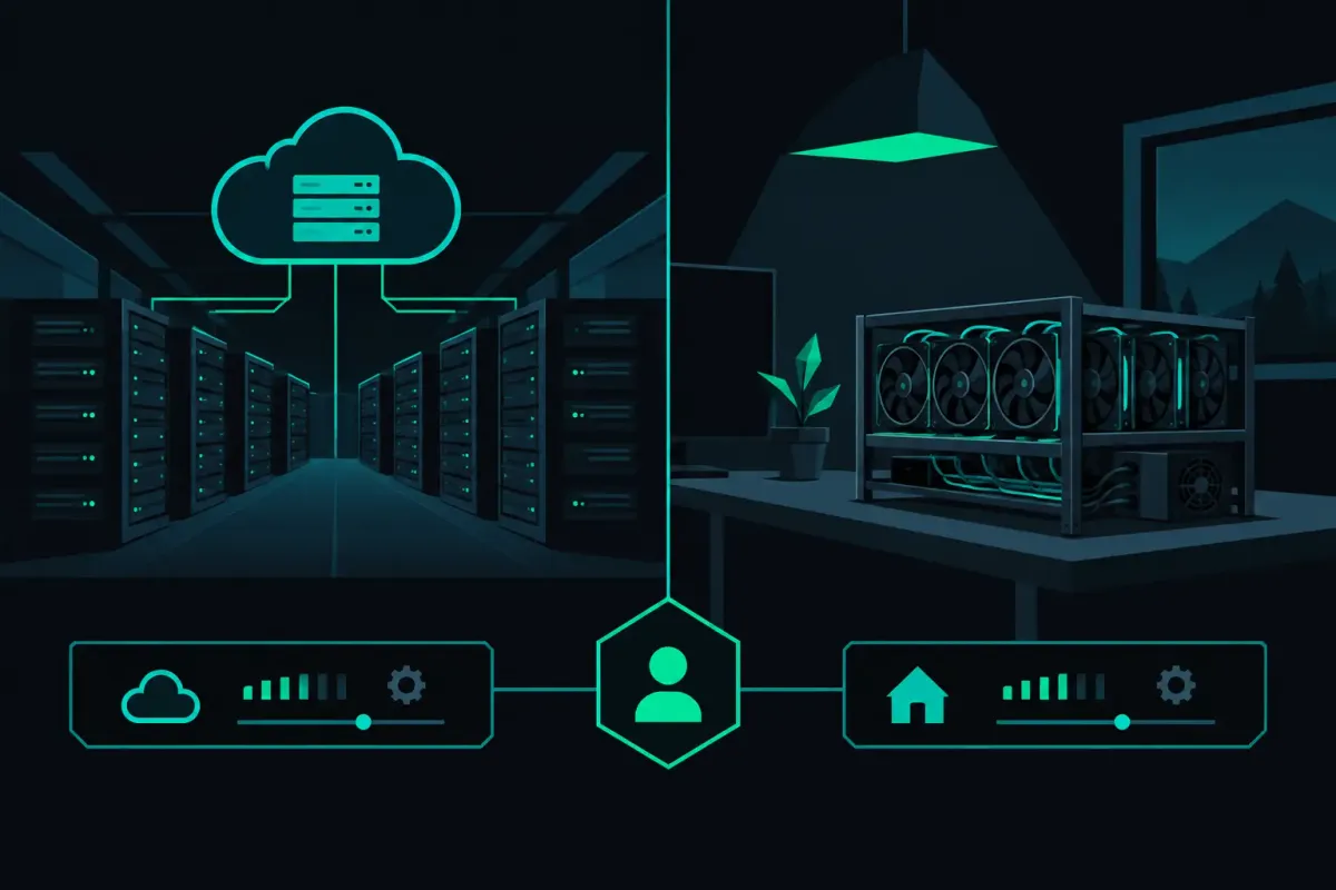 Hosted Versus Home Mining: What You Control